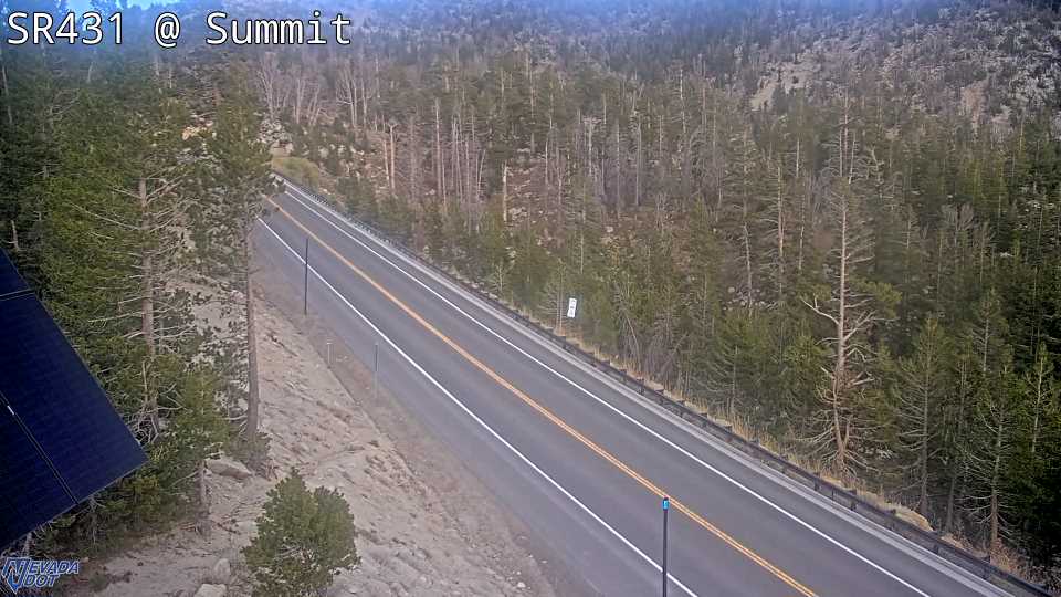 Mt Rose Summit, SR-431 at 17:00 on 2026-10-11