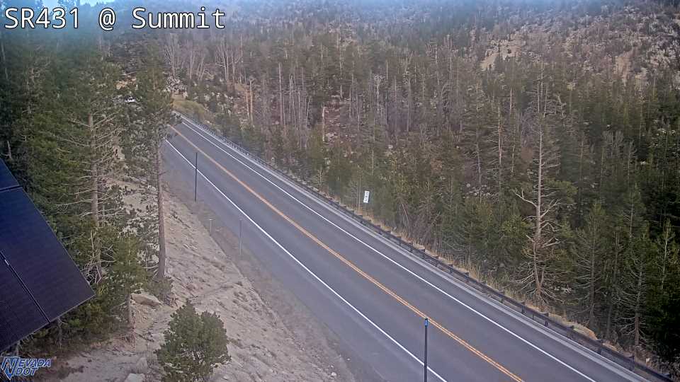 Mt Rose Summit, SR-431 at 18:00 on 2026-10-11