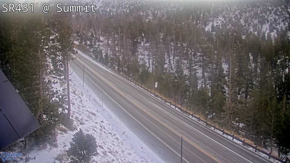 Mt Rose Summit, SR-431 at 07:00 on 2026-10-12