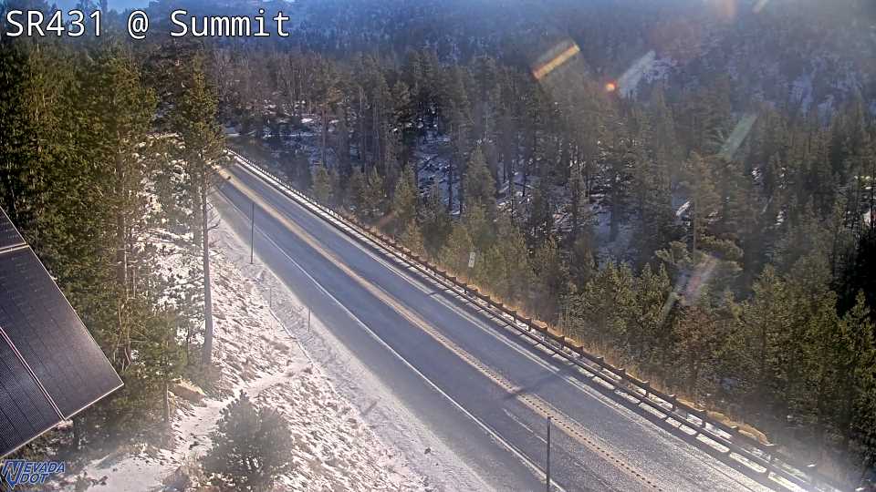 Mt Rose Summit, SR-431 at 09:00 on 2026-10-12
