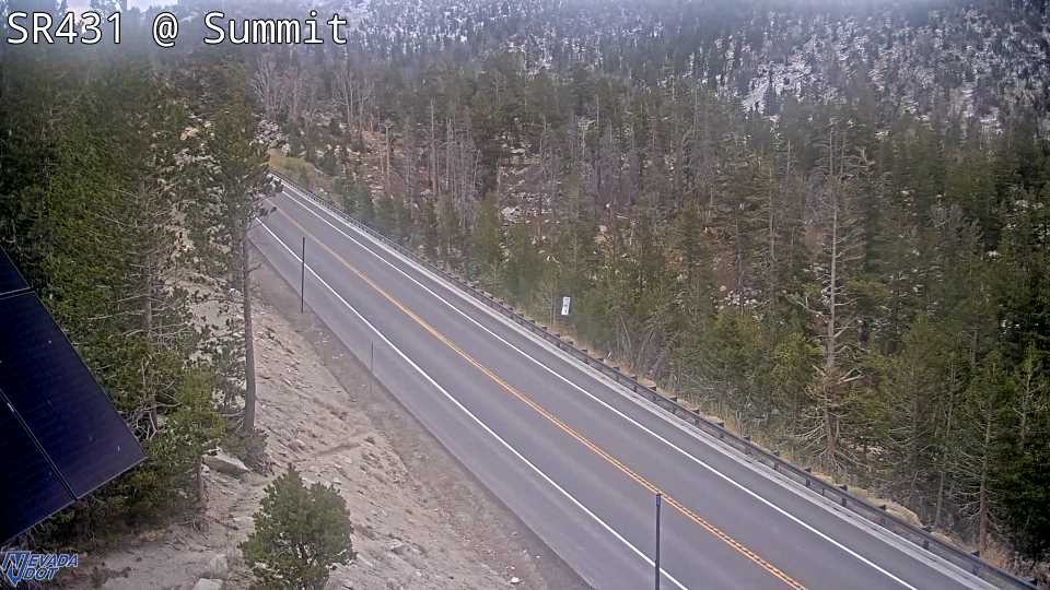 Mt Rose Summit, SR-431 at 17:00 on 2026-10-12