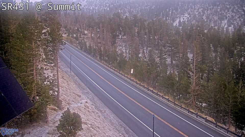 Mt Rose Summit, SR-431 at 18:00 on 2026-10-12