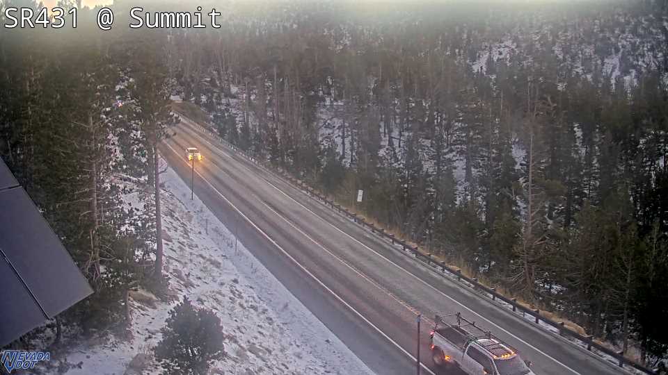 Mt Rose Summit, SR-431 at 07:00 on 2026-10-13