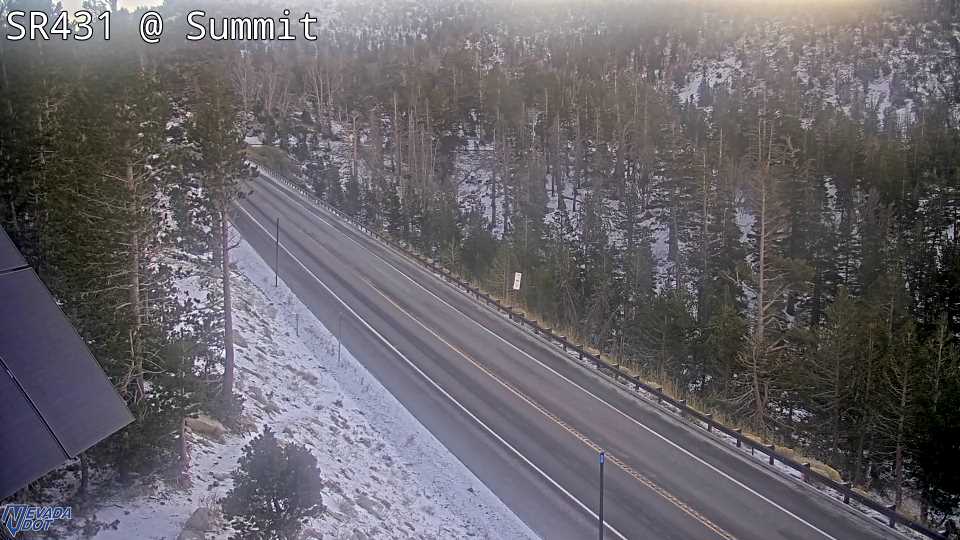 Mt Rose Summit, SR-431 at 08:00 on 2026-10-13