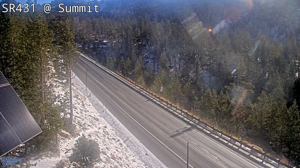 Mt Rose Summit, SR-431 at 09:00 on 2026-10-13