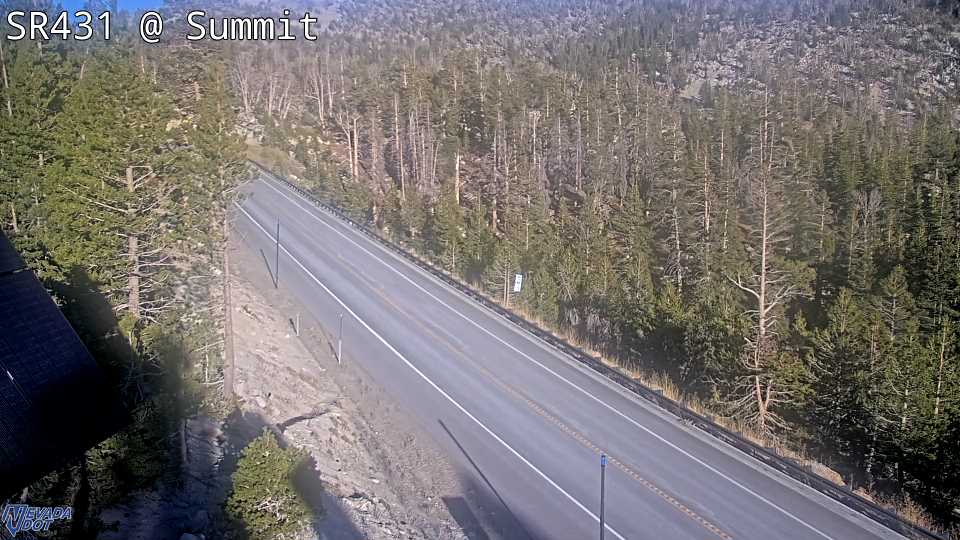 Mt Rose Summit, SR-431 at 17:00 on 2026-10-13