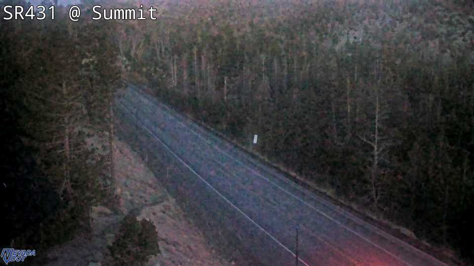 Mt Rose Summit, SR-431 at 19:00 on 2026-10-13