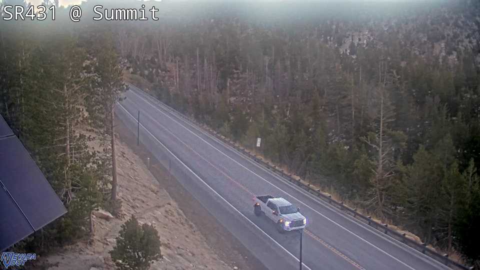 Mt Rose Summit, SR-431 at 07:00 on 2026-10-14