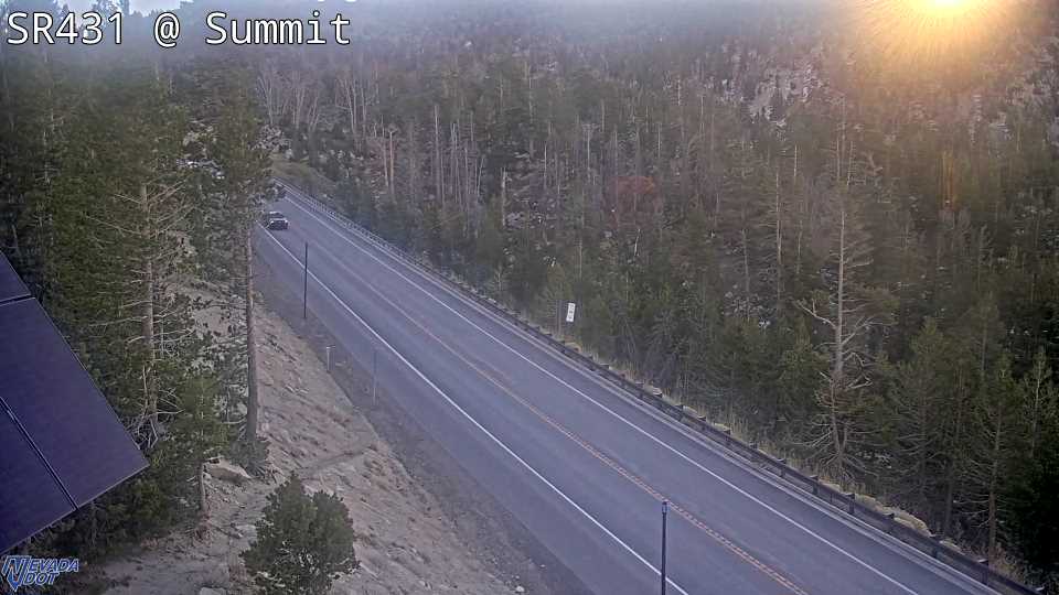 Mt Rose Summit, SR-431 at 08:00 on 2026-10-14