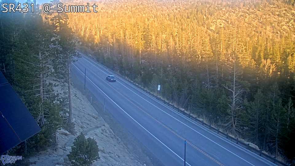 Mt Rose Summit, SR-431 at 18:00 on 2026-10-14