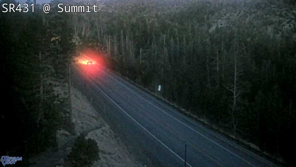 Mt Rose Summit, SR-431 at 19:00 on 2026-10-14