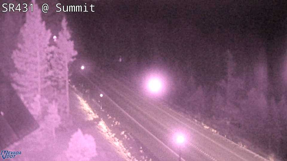 Mt Rose Summit, SR-431 at 06:00 on 2026-10-15