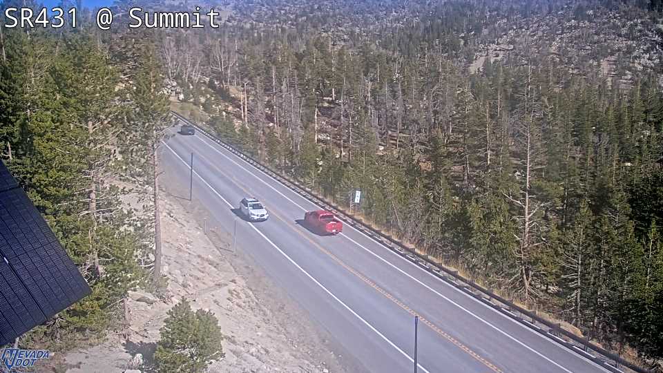 Mt Rose Summit, SR-431 at 15:00 on 2026-10-15