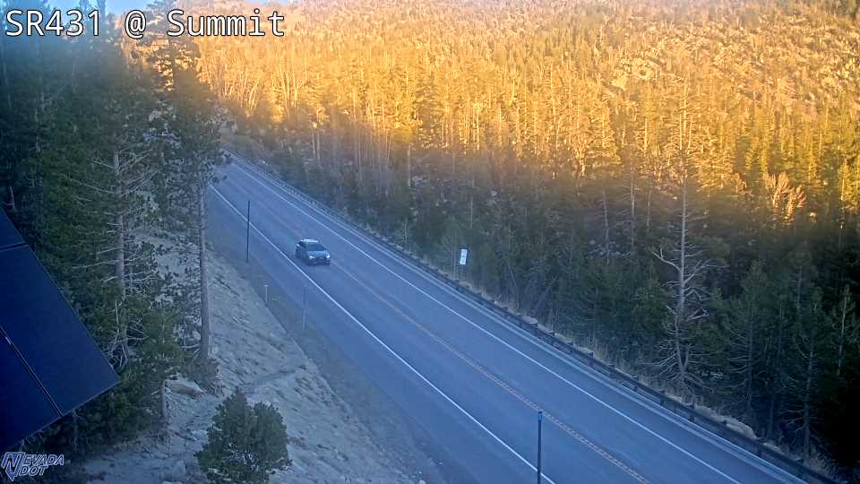 Mt Rose Summit, SR-431 at 18:00 on 2026-10-15