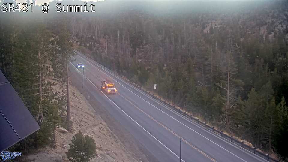 Mt Rose Summit, SR-431 at 07:00 on 2026-10-16