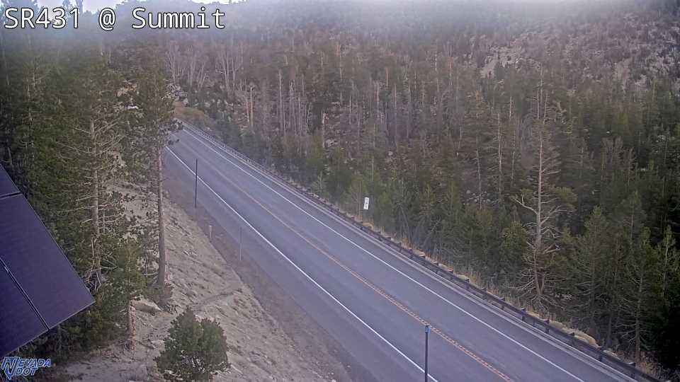 Mt Rose Summit, SR-431 at 08:00 on 2026-10-16