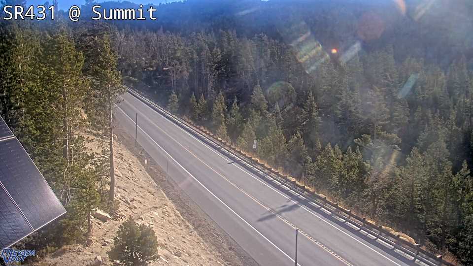 Mt Rose Summit, SR-431 at 09:00 on 2026-10-16