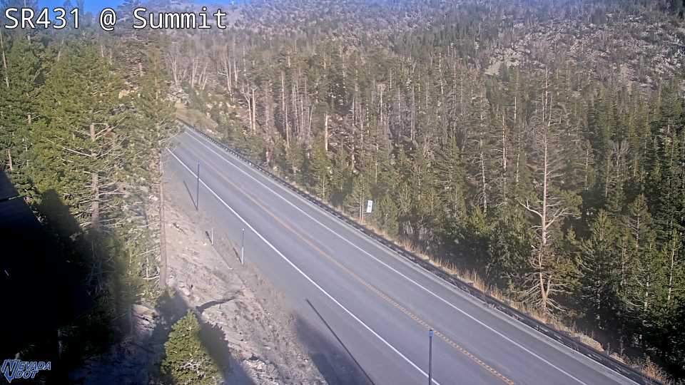 Mt Rose Summit, SR-431 at 17:00 on 2026-10-16