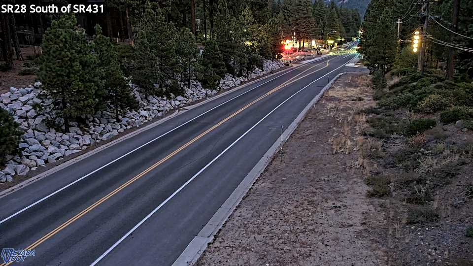 South of SR431, SR-28 at 19:00 on 2026-10-04