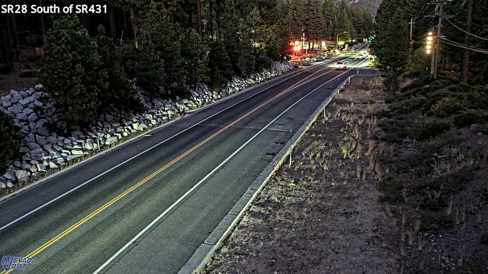South of SR431, SR-28 at 19:00 on 2026-10-08