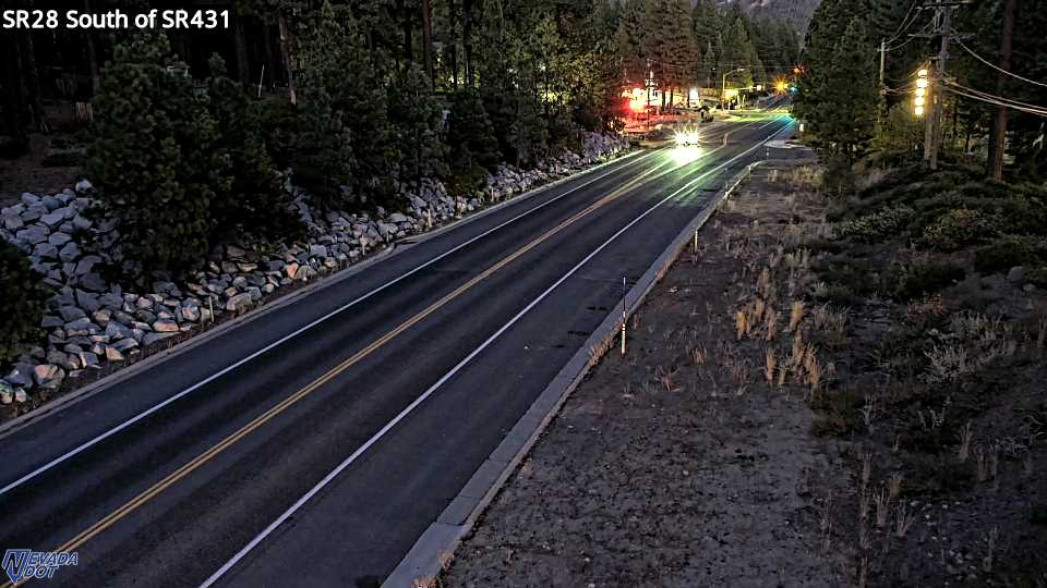 South of SR431, SR-28 at 19:00 on 2026-10-09