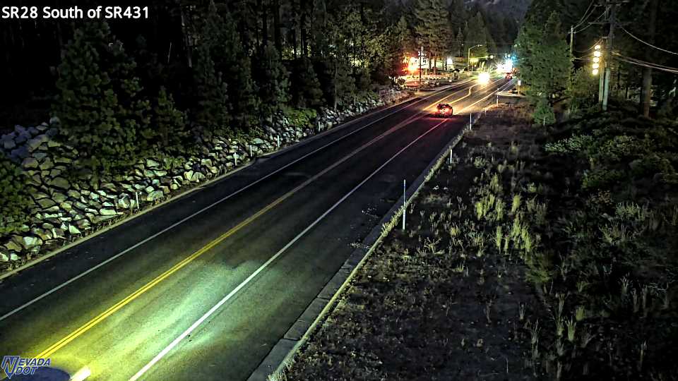 South of SR431, SR-28 at 19:00 on 2026-10-13