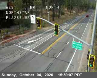 Hwy 267 at Northstar, SR-267 at 16:00 on 2026-10-04