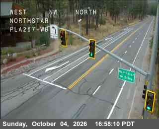 Hwy 267 at Northstar, SR-267 at 17:00 on 2026-10-04
