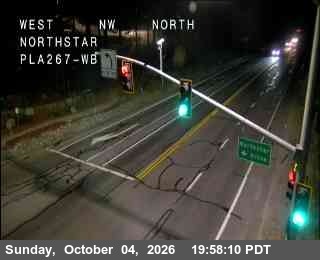 Hwy 267 at Northstar, SR-267 at 20:00 on 2026-10-04