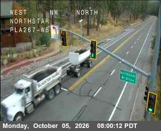 Hwy 267 at Northstar, SR-267 at 08:00 on 2026-10-05