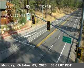 Hwy 267 at Northstar, SR-267 at 09:00 on 2026-10-05
