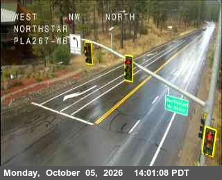 Hwy 267 at Northstar, SR-267 at 14:00 on 2026-10-05
