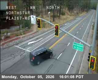 Hwy 267 at Northstar, SR-267 at 16:00 on 2026-10-05