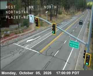 Hwy 267 at Northstar, SR-267 at 17:00 on 2026-10-05