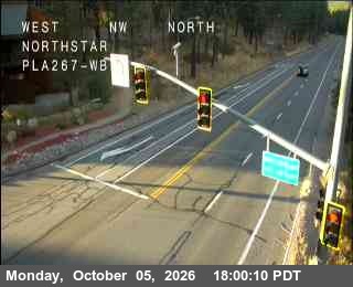 Hwy 267 at Northstar, SR-267 at 18:00 on 2026-10-05