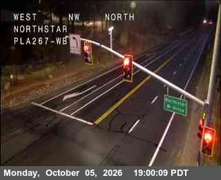 Hwy 267 at Northstar, SR-267 at 19:00 on 2026-10-05