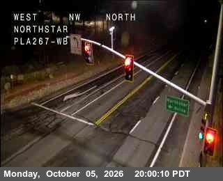 Hwy 267 at Northstar, SR-267 at 20:00 on 2026-10-05