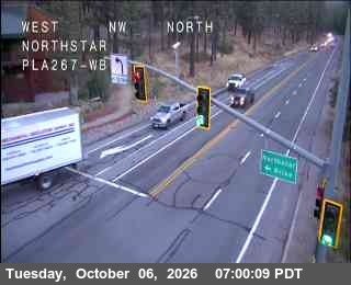 Hwy 267 at Northstar, SR-267 at 07:00 on 2026-10-06