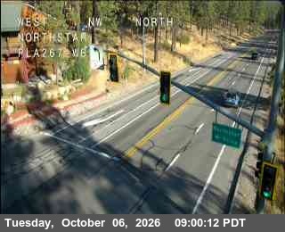 Hwy 267 at Northstar, SR-267 at 09:00 on 2026-10-06