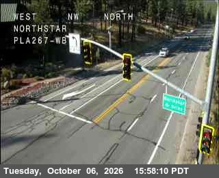 Hwy 267 at Northstar, SR-267 at 16:00 on 2026-10-06