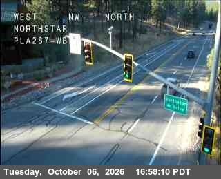 Hwy 267 at Northstar, SR-267 at 17:00 on 2026-10-06