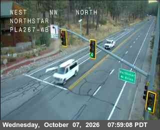 Hwy 267 at Northstar, SR-267 at 08:00 on 2026-10-07