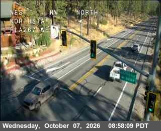 Hwy 267 at Northstar, SR-267 at 09:00 on 2026-10-07