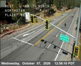 Hwy 267 at Northstar, SR-267 at 13:00 on 2026-10-07