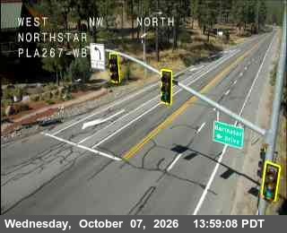 Hwy 267 at Northstar, SR-267 at 14:00 on 2026-10-07