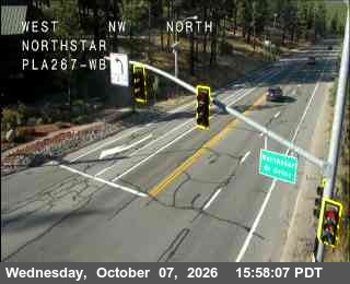 Hwy 267 at Northstar, SR-267 at 16:00 on 2026-10-07