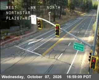Hwy 267 at Northstar, SR-267 at 17:00 on 2026-10-07