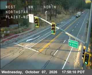 Hwy 267 at Northstar, SR-267 at 18:00 on 2026-10-07