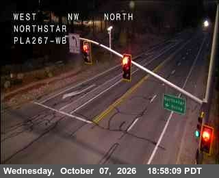 Hwy 267 at Northstar, SR-267 at 19:00 on 2026-10-07