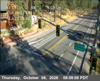 Hwy 267 at Northstar, SR-267 at 09:00 on 2026-10-08